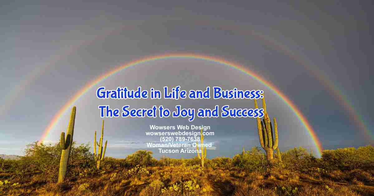 Gratitude in Life and Business