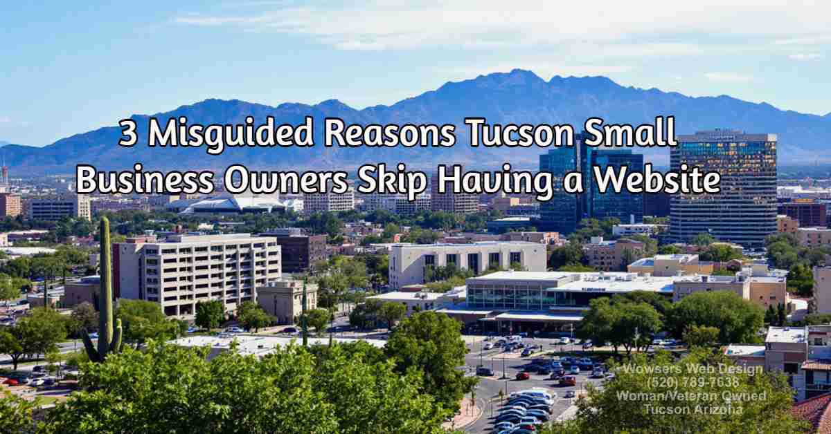 Tucson small business website
