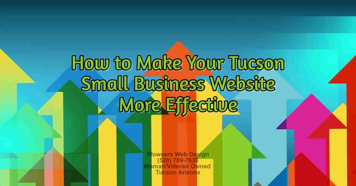 Tucson small business website optimization