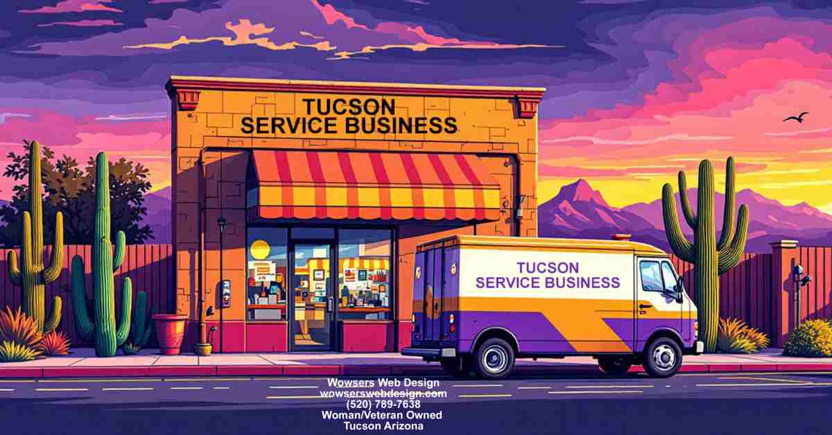 Tucson service business website