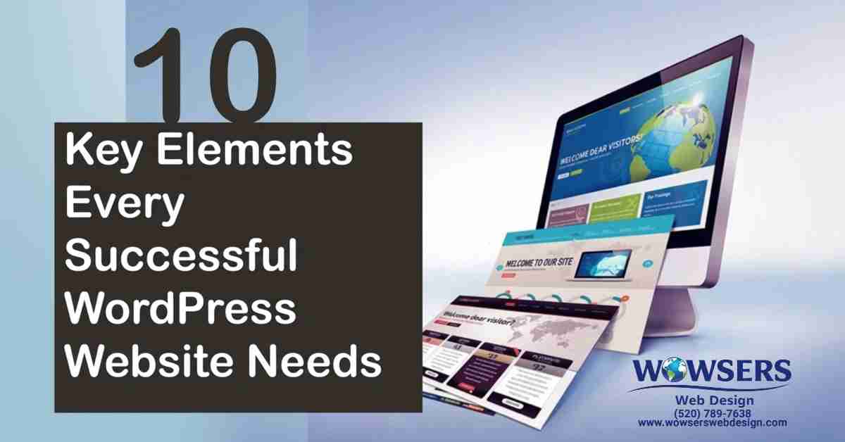 Elements WordPress Website Design