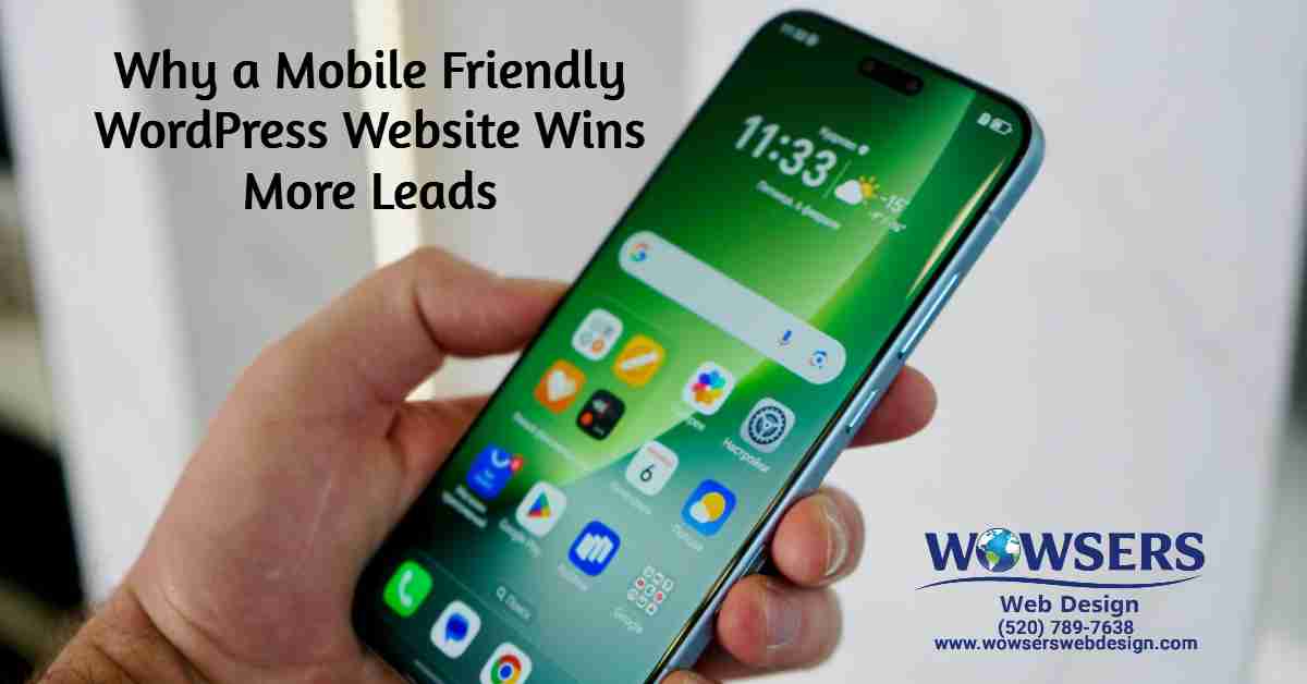 Mobile Friendly WordPress Website