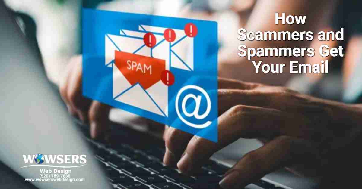 scammers get your email